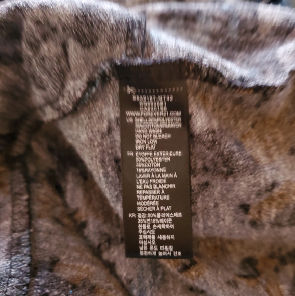 Forever 21 Multicolor 3/4 quarter Sleeved Calico Patterned Dress Size S - Picture 5 of 7